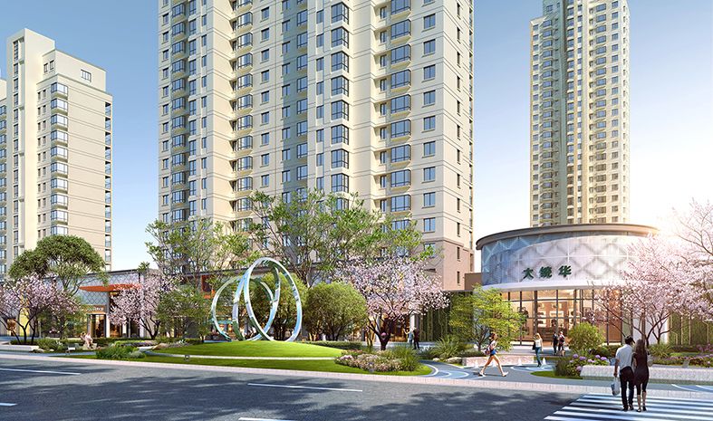 周新花園五期沿街景觀